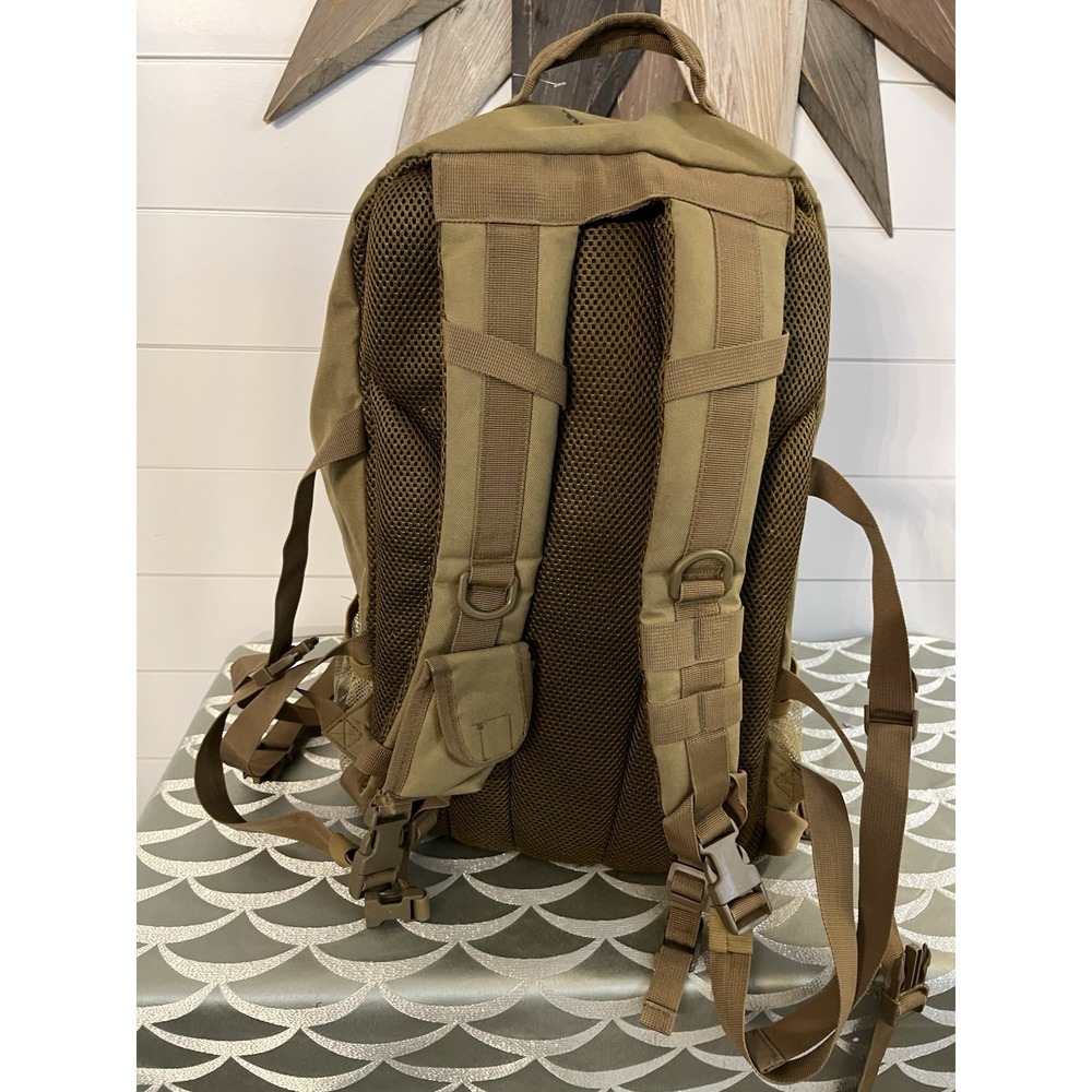 Armyman Tactical Backpack Coyote Tan 3 Day Assault Pack Military MOLLE 40L Bag - Picture 3 of 13
